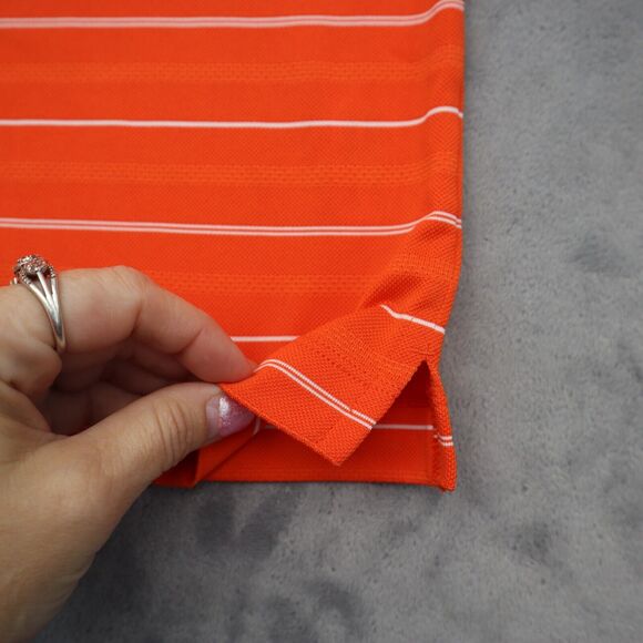 Nike Shirt Mens Large Red Polo Golf Tour Performance Stretch Lightweight Hike B3 - Picture 10 of 15